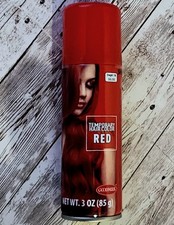 Goodmark Temporary Spray Hair Color RED 3 oz Halloween or Cosplay