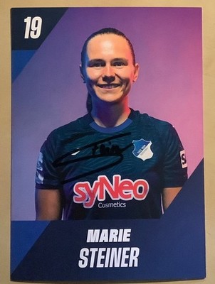 Marie Steiner signierte Autogrammkarte Hoffenheim Frauen Autogramm 2025/26 #29