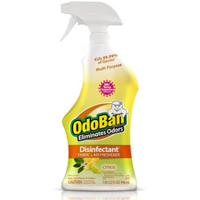 Ready-To-Use Disinfectant and Odor Eliminator, Made in the USA, Citrus Scent, 32