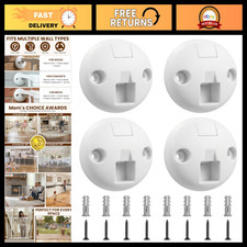 Baby Gate Replacement Hardware Kit - Wall Mount Accessories, Screws Anchors fo