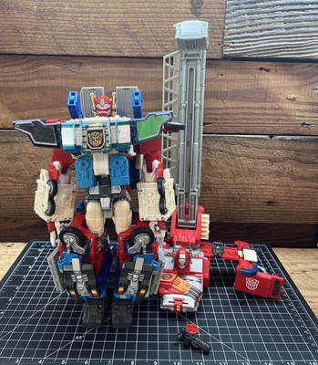 Transformers Robots In Disguise 2001 Ultra Magnus Optimus Omega Prime Incomplete