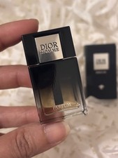 DIOR HOMME PARFUM 7.5 ml mini in cream DIOR mini pouch NEW