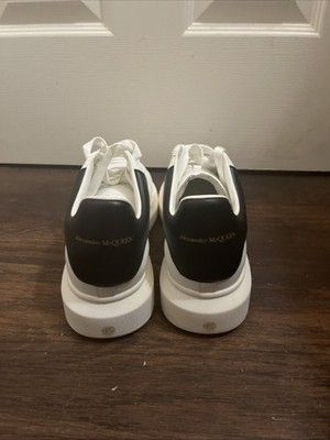 Alexander McQueen Oversized White/Black Luxury Sneaker - Size EU 39
