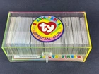 Ty Beanie Baby Trading Card Collection Lot Official Club Box Vintage