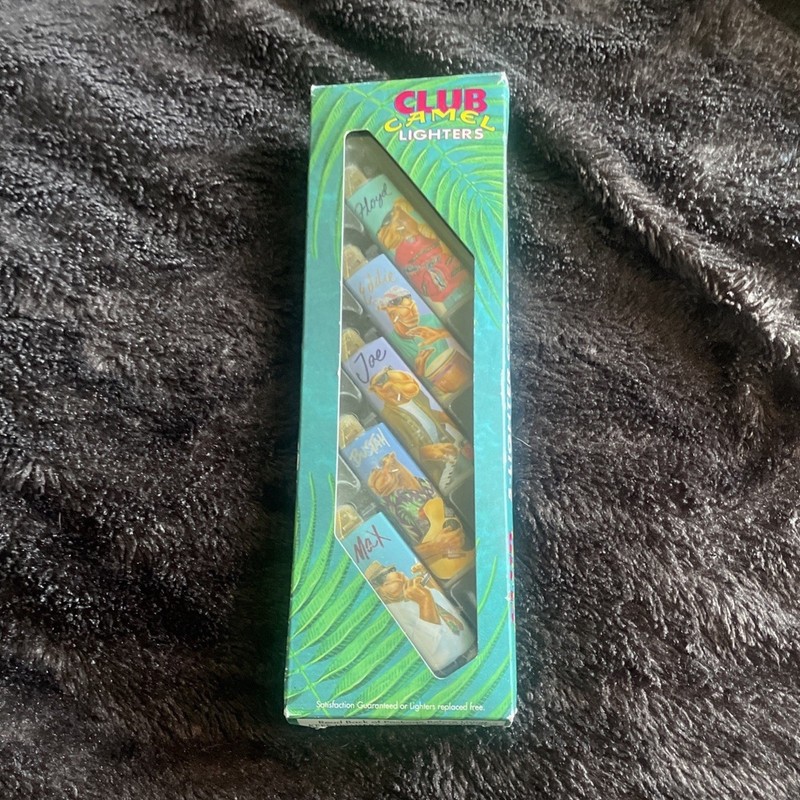 Camel Lighters 5-Lighter Collector's Set with Original Packaging