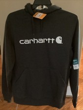 Image of Carhartt Force Relaxed Fit Midweight Graphic Sweatshirt Black Heather Size M