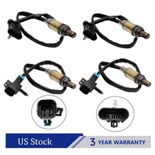 4X Up+Downstream Oxygen O2 Sensor OEM For Chevy Silverado GMC 234-4018 234-4012