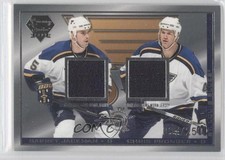 2003-04 Pacific Luxury Suite 97/250 Barret Jackman Chris Pronger #45 HOF 0f8