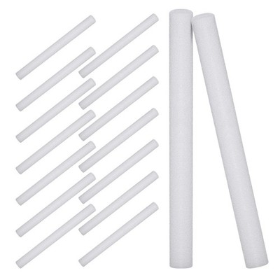 36Pcs Reusable Foam Rods for Sofa Couch Cushion Gap Filler White Grip Strips