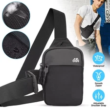 Waterproof Men Women Sling Bag Chest Cross Body Travel Sport Small Shoulder Pack