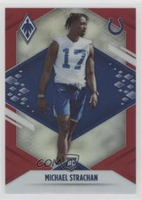 2021 Panini Phoenix Rookie Red 108/250 Mike Strachan Michael Strachan #197 9r9