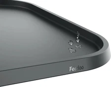 Pet Feeding Mat [Warped Resistant Raised Edge], Water-Proof Silicone Placement f