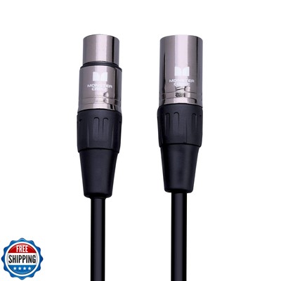 Monster Prolink Classic Microphone Cable, 50 Feet   Silver Contac