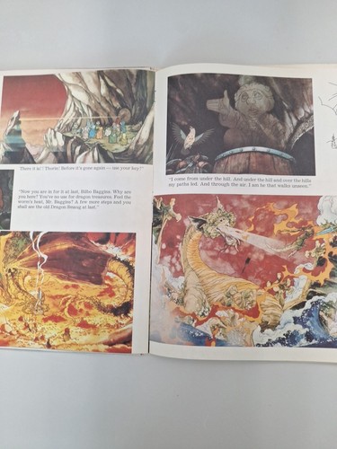 The Hobbit Vinyl LP & Booklet, J.R.R Tolkien, Disney 1977 Rankin/Bass LOTR - Picture 9 of 24