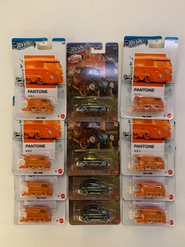 hot wheels 2026... Silver Series.. Pantone Kool Kombi.. Vintage Club Classic Bug
