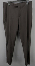 Calvin Klein Slim-Fit Solid Wool Tuxedo Pants Size 33x30 30A 1356 New