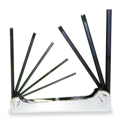 Eklind 20812 8 Piece Sae Fold-Up Hex Key Set, 20812