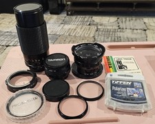 Lot Of Camera Lens Lenses Albinar ADG Accessories, Filters, Converter