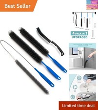 Dryer Cleaning Brush Vent Cleaner, Refrigerator Coil Cleaning Brush Clothes T...