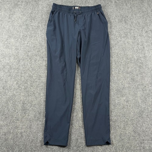 Helly Hansen, Helly Hansen Pants Men Large Blue Elastic Waist Hiking Outdoor Travel Casual