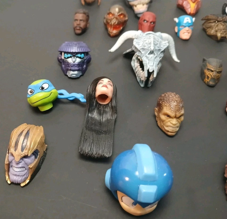 漫威传奇 30 头适用于海关 DC 漫画奇迹蜘蛛侠死侍  — 第 4/4 张图片