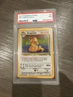 Pokémon TCG Dragonite Fossil Holo Rare Card 4/62 PSA 7