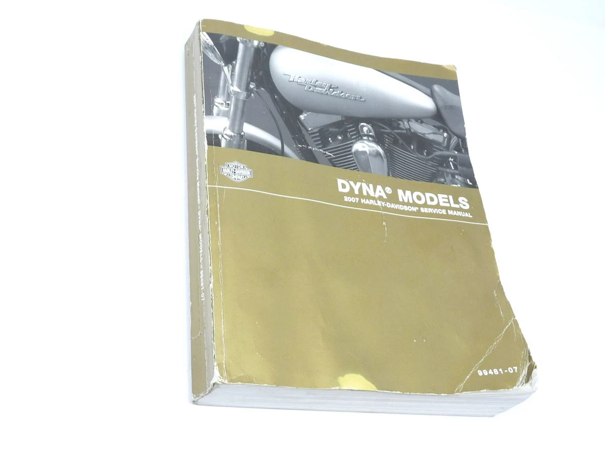 Harley Davidson Dyna 2007 Repair Motorcycle Manuals and Literature