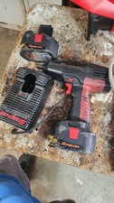 Snap-on 18v Cordless Drill 12 In Keyless Chuck W 2 Batteries Charger