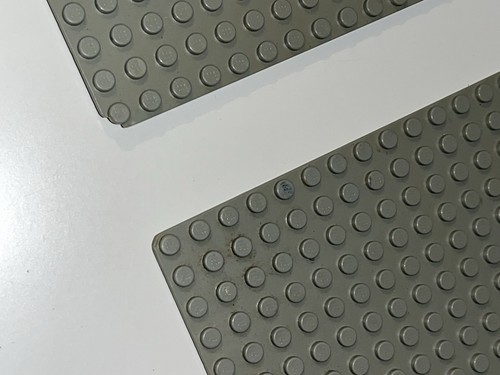 LEGO GROSSE PLATTE GRUNDPLATTE GRAU 48 x 48 NIETENBRETT X2 - Bild 5 von 9