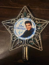 Elvis Presley the king Inspired Christmas Tree Topper ornament ornaments style 2