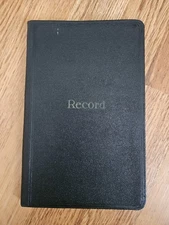 Antique Record Ledger 180 Pages Unused