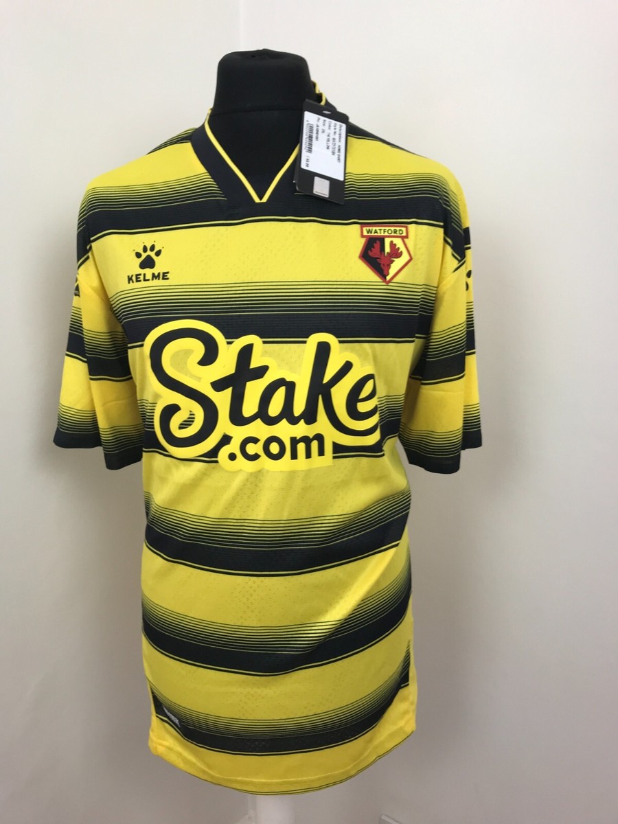 Watford Football Shirt Size XXL Soccer Jersey 2021-22 Home Shirt