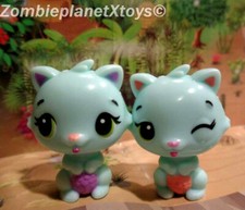 HATCHIMALS COLLEGGTIBLES FIGURE SEASON 3 TWINS KITTYCAN LIGHT BLUE