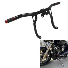 Front Engine Guard Crash Bars Fit For Harley Touring Road Street Gilde 2014-2023
