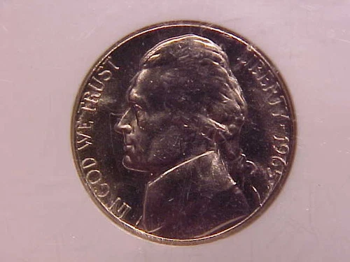 1965 SMS JEFFERSON NICKEL - NGC MS 66 - SEE PICS! - (G1324)
