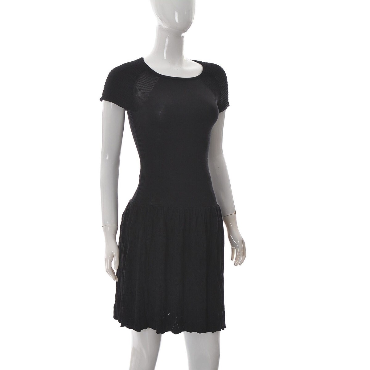 Reiss Florence Women' Low-Cut Drop Waist Dress Scoop Neck Short Sleeve US-2 UK-6 Reiss Florence Women' Low-Cut Drop Waist Dress Scoop Neck Short Sleeve US-2 UK-6