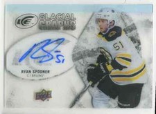2016-17 Upper Deck Ice Glacial Graphs Ryan Spooner Auto #GG-RS