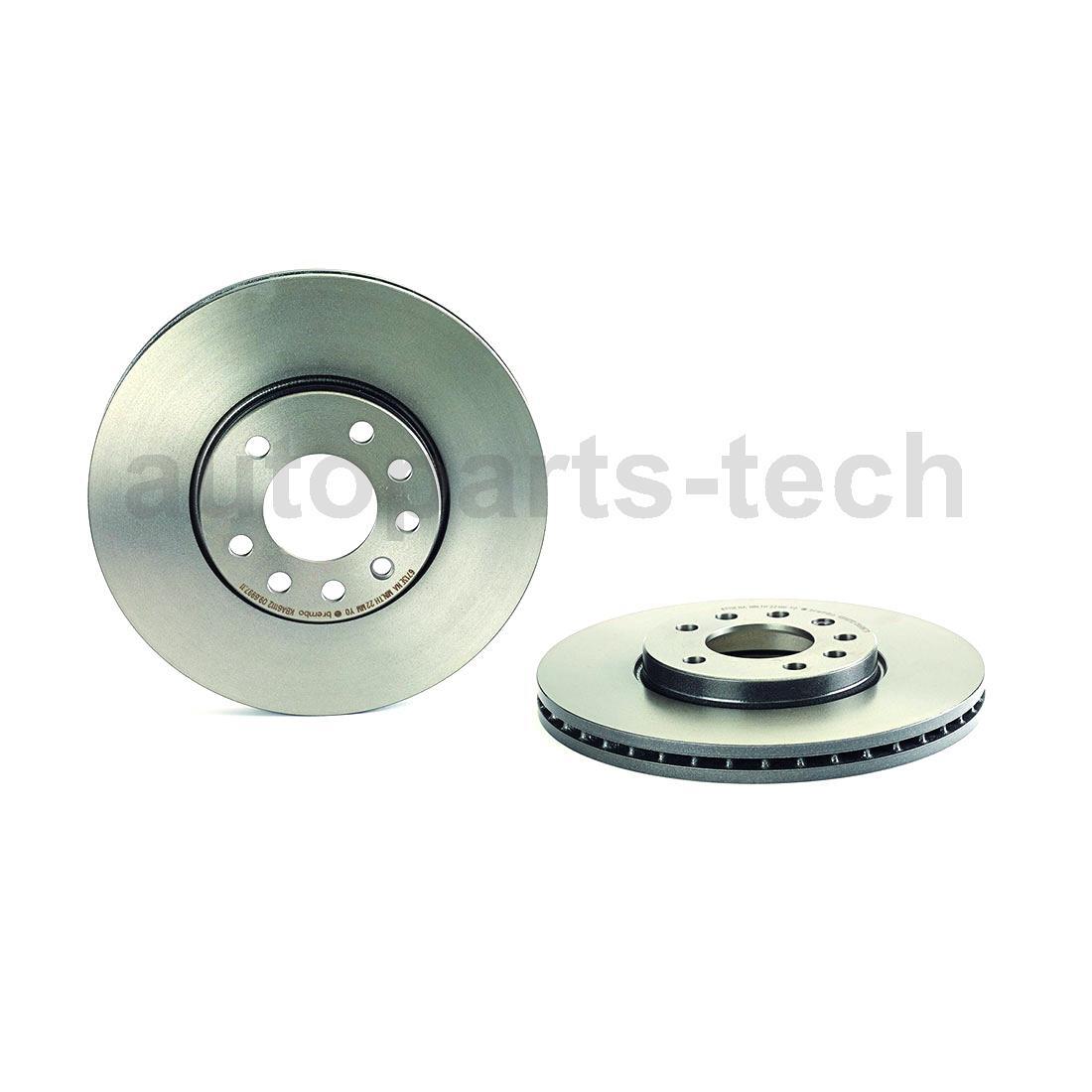 EBC Premium Front Rotors (308x25mm) | 99-02 Saab 9-3 2.3 Turbo Viggen main image 0