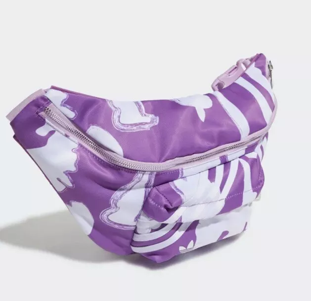 purple adidas fanny pack