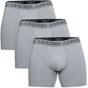 New Three Pack Men's Under Armour Stretch Charged Cotton Boxer Jock Boxer Briefs - Click1Get2 Offers