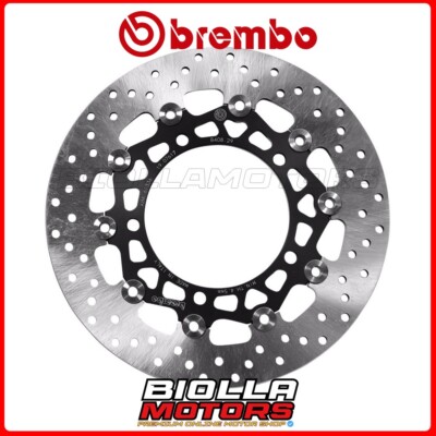 78B40829 FRONT BRAKE DISC BREMBO SUZUKI S S ABS 650 2010 FLOATING