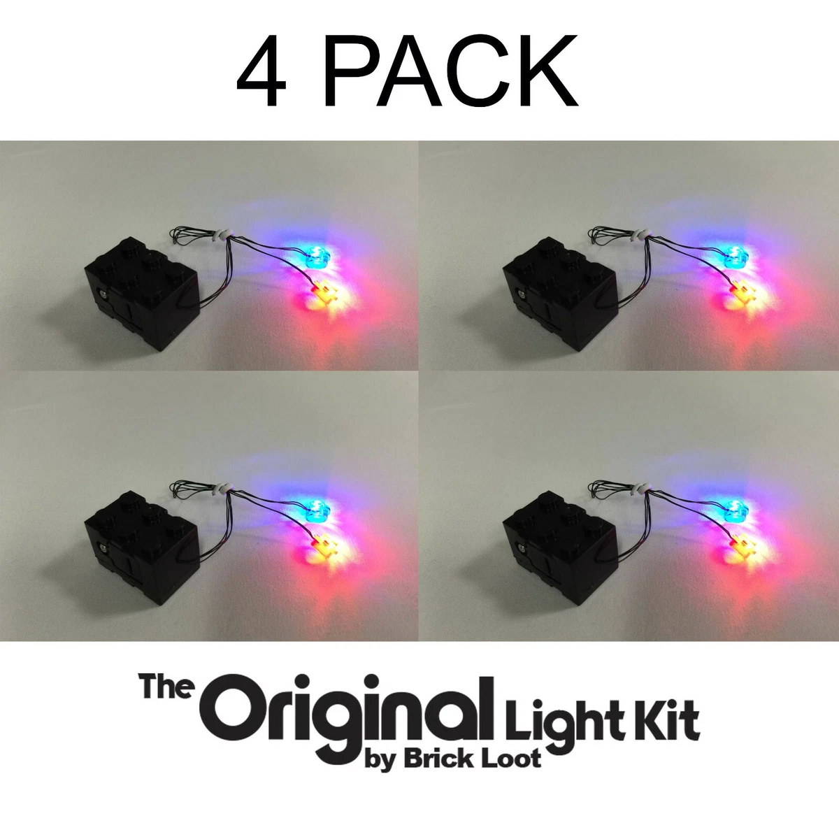 Lego 2025 flashing lights