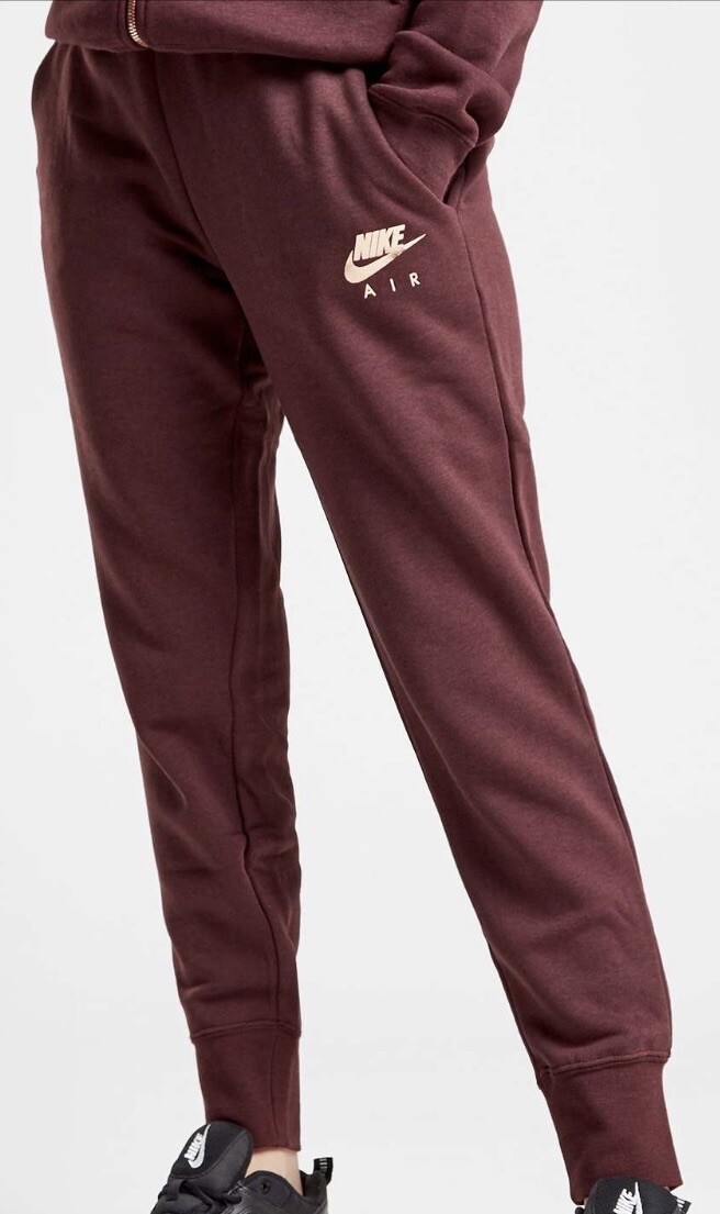 womens nike burgundy joggers