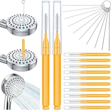 Multiplesize Shower Head Cleaner Tool, Shower Head Cleaning Brushes Small Hole,