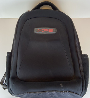 Dell XPS Laptop Backpack Bag Case Large Cushioned High-Quality - Black ...