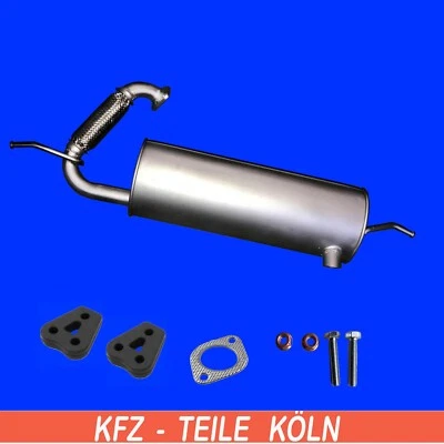 Smart Fortwo (451) 1.0 Endschalldämpfer Auspuffanlage + Set/ ab Baujahr 2009