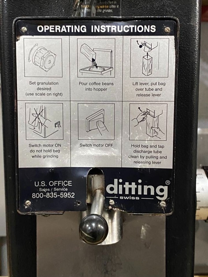 Ditting KR1203 Commercial Coffee Grinder eBay