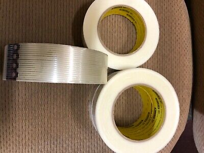 SCOTCH 897 FILAMENT TAPE 1.42 in x 60.15 YDS  PACK OF 4 NEW!!