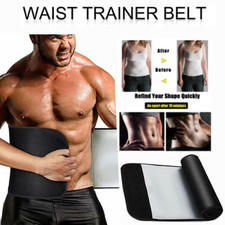 Hot Fajas Hombre para Sudar Bajar de Peso Quemar Grasa Faja de Neopreno Shaper