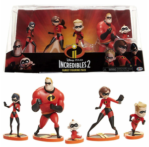 incredibles 2 family figure pack